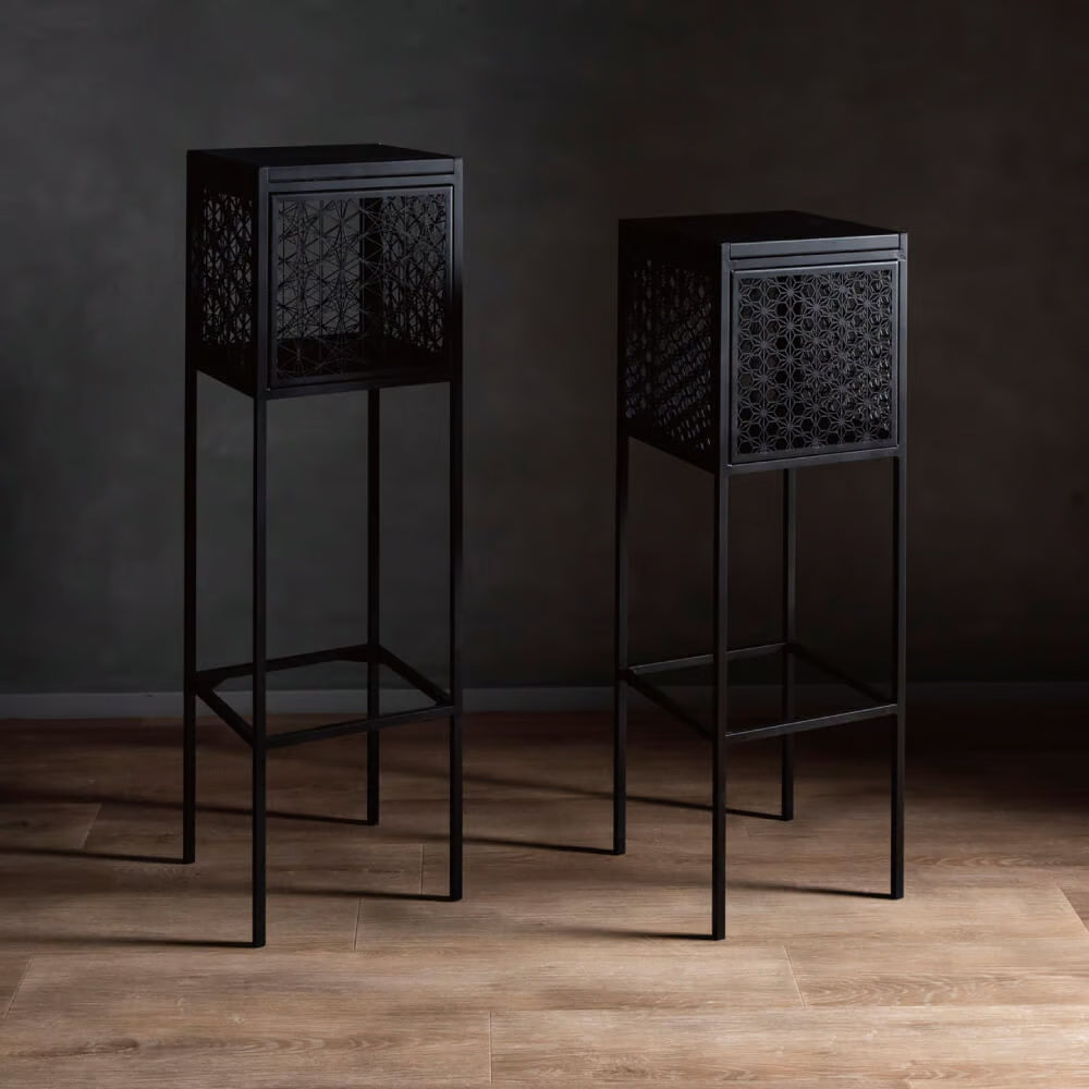 Decorated Steel Stands