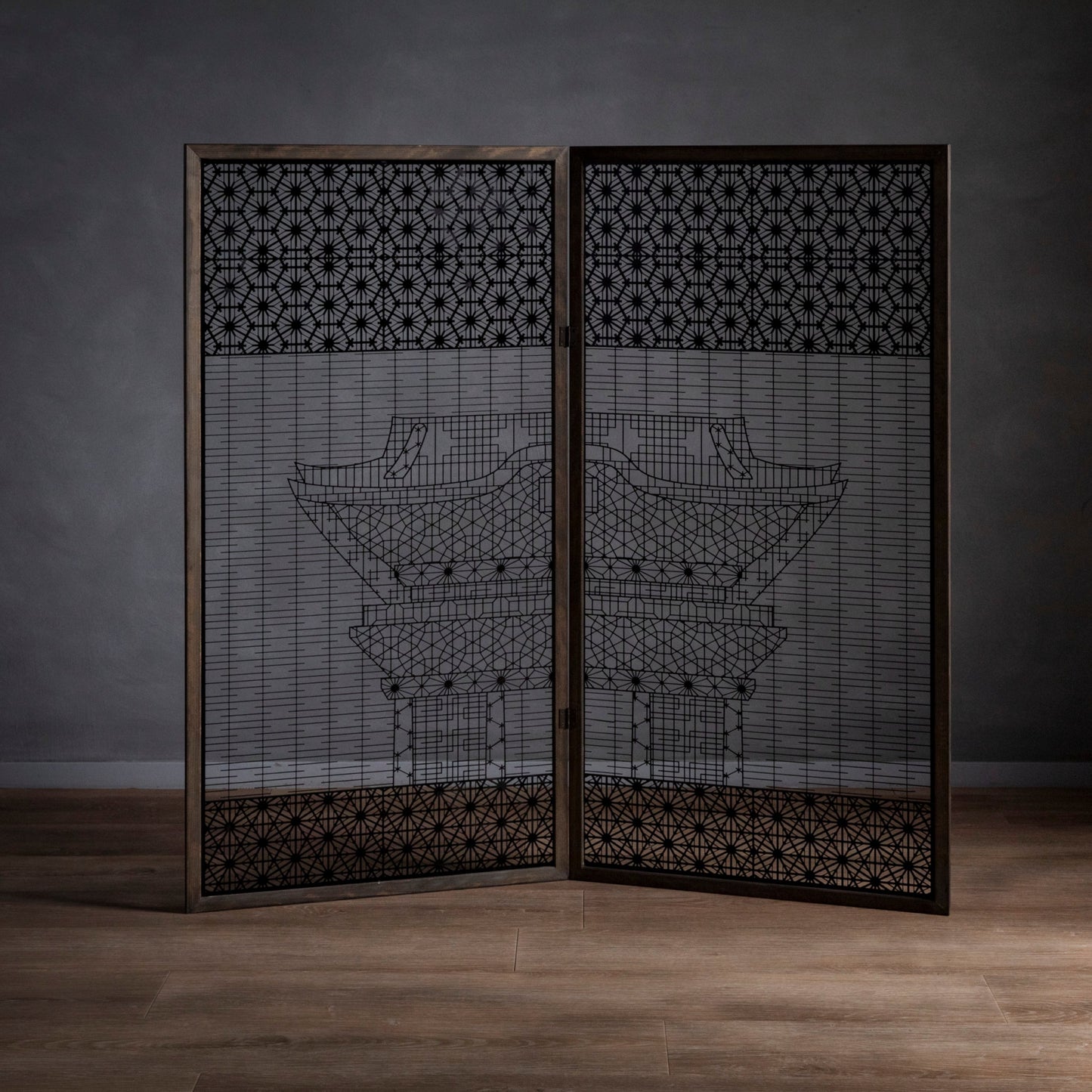 Windbreaker with Design of Great Shrine of Toshogu